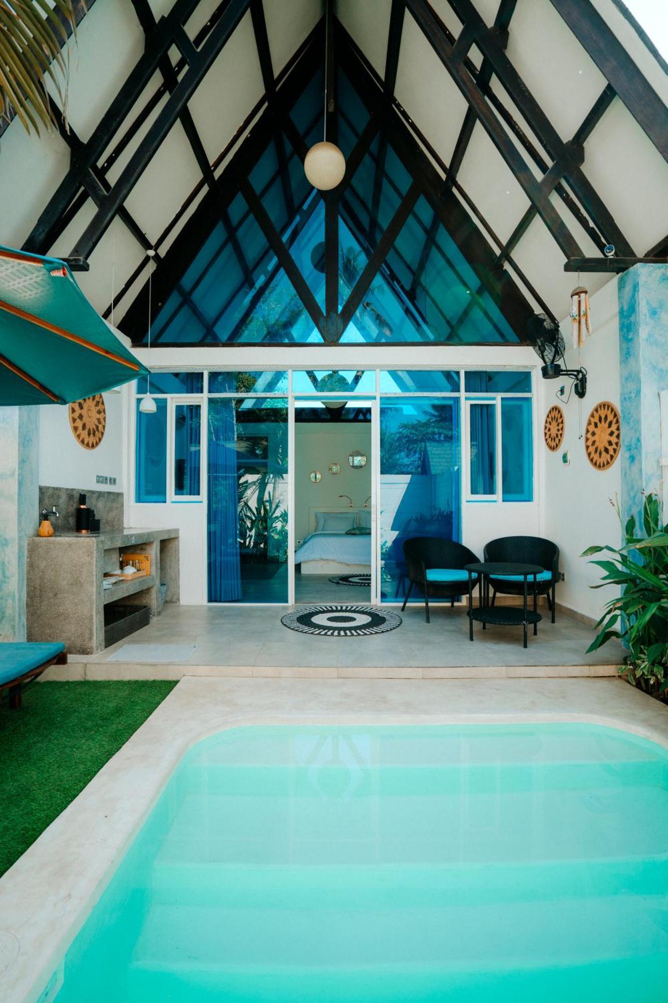 Atties Villa Gili Air Esterno foto