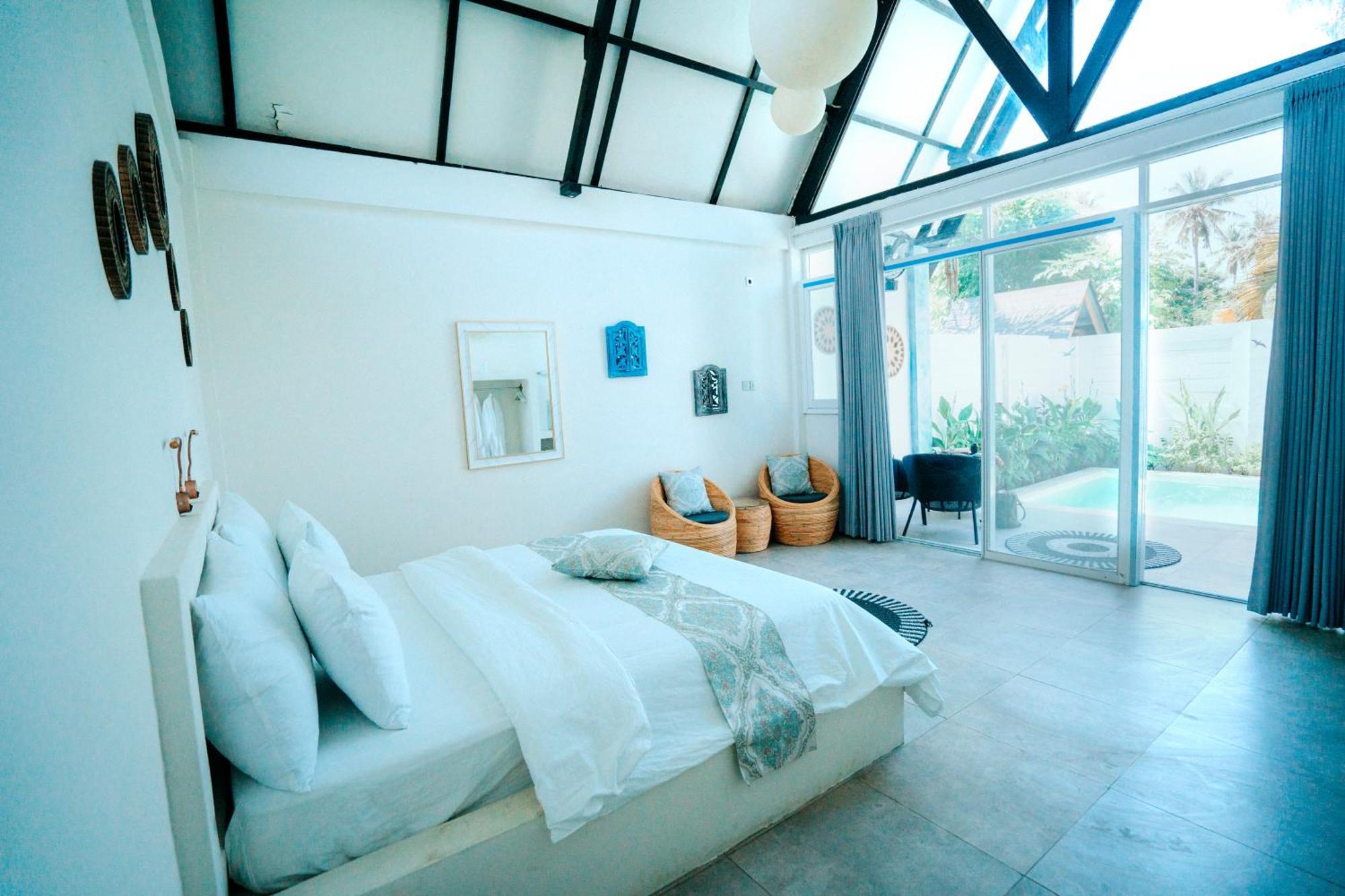 Atties Villa Gili Air Esterno foto