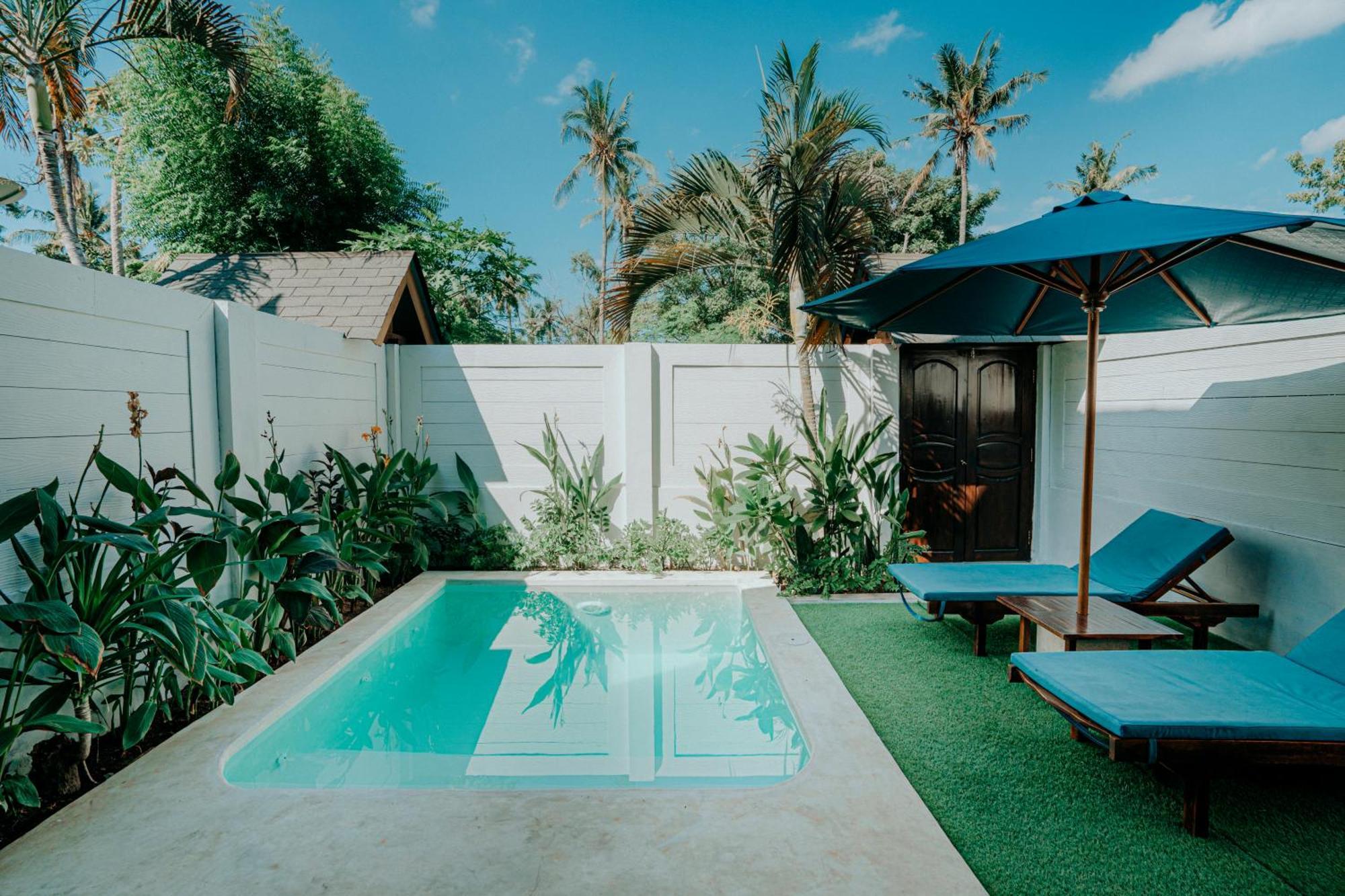 Atties Villa Gili Air Esterno foto